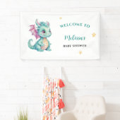 Baby Dragon Welkom Spandoek (Insitu)