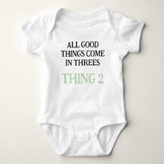 Baby-drieling, grappig drieling cadeau-idee, neutr romper