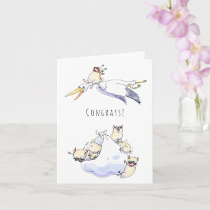 Baby Drop nouveau chiot ou carte bébé