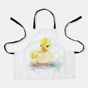 Baby Duck 2 Waterverf All-Over Print Schort