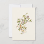 Baby Duck baby shower Bedankkaart (Achterkant)