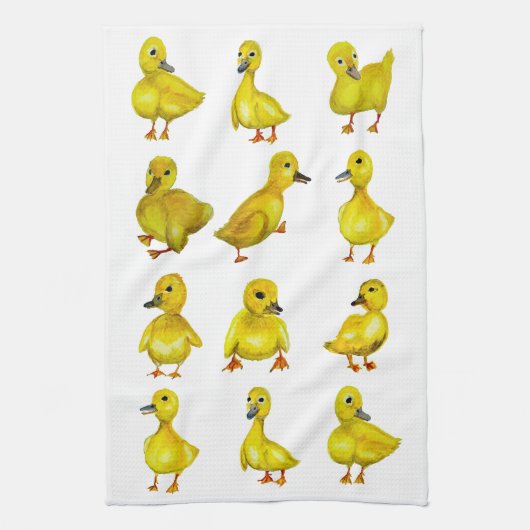 Baby Duck Dishtowel Theedoek (Verticaal)