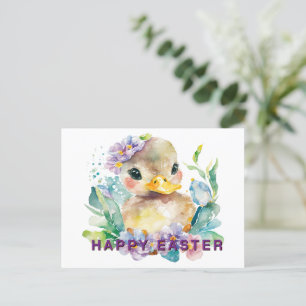 Baby Duck Easter Briefkaart