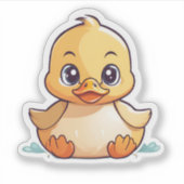 Baby Duck Waterdicht Sticker (Voorkant)
