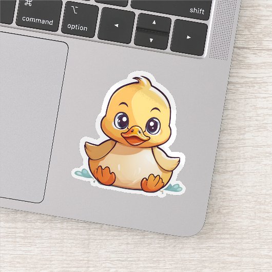 Baby Duck Waterdicht Sticker (Detail)