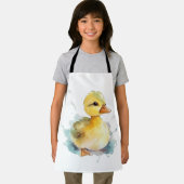Baby Duck Waterverf All-Over Print Schort (Insitu)