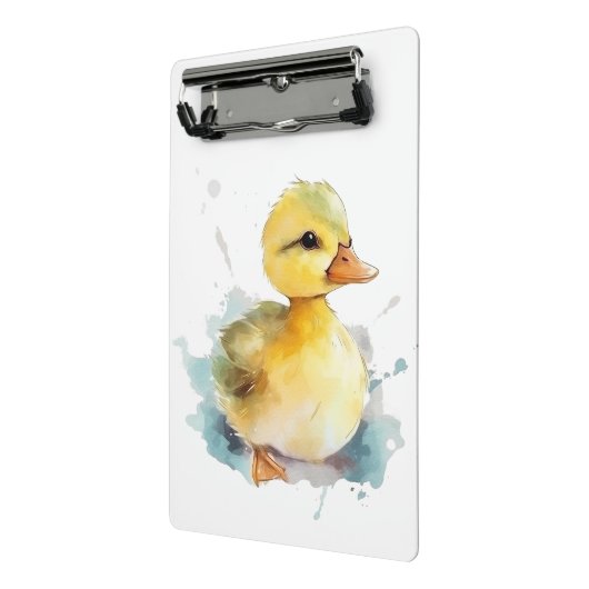 Baby Duck Waterverf Mini Klembord (Angled2)