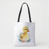 Baby Duck Waterverf Schouder Tas (Voorkant)