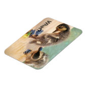 Baby Ducks kijken naar Wat? Magneet (Linkerzijde)