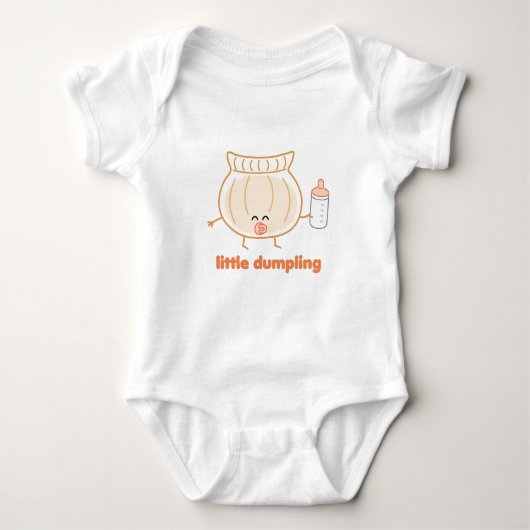 Baby Dumpling | Queenie-kaarten Romper (Voorkant)
