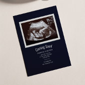 Baby echo foto zwangerschapsaankondiging