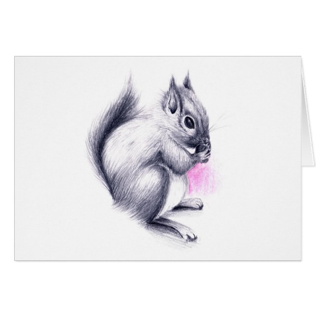 baby eekhoorn (Voorkant Horizontaal)