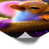 Baby eekhoorn poster (Hoek)