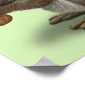 Baby eekhoorn poster (Hoek)