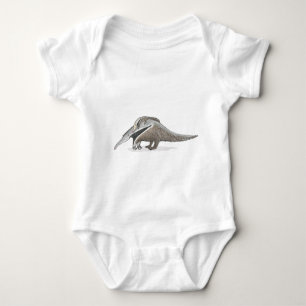 Baby-eendelige voor moeder en baby anteater romper