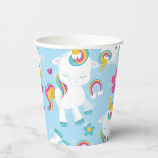 Baby Eenhoorn Papieren Bekers