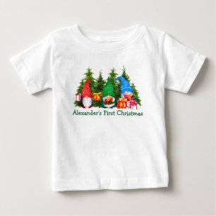 Baby eerste kerstbomen