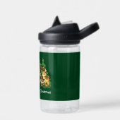 Baby eerste kerstbosdieren groen waterfles (Links)