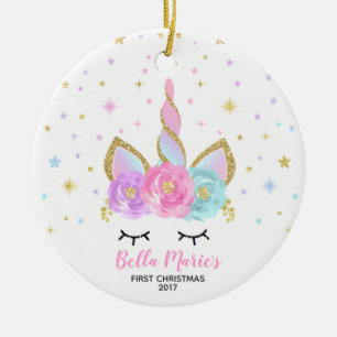 Baby Eerste kerstversiering Unicorn Ornament