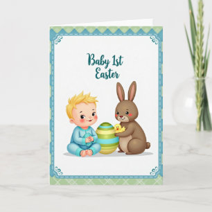 Baby Eerste Lente Kaart