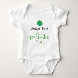 Baby Eerste St. Patricks Dag Romper