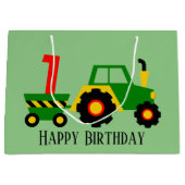 Baby eerste trekkerpartij groot cadeauzakje (Voorkant)