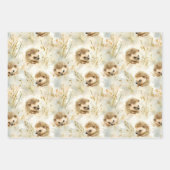 Baby egels inpakpapier vel (Voorkant)