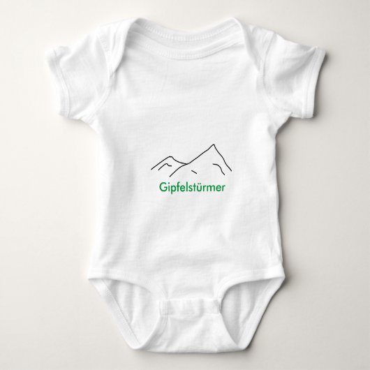 Baby Einteiler Gipfelstürmer Romper (Voorkant)
