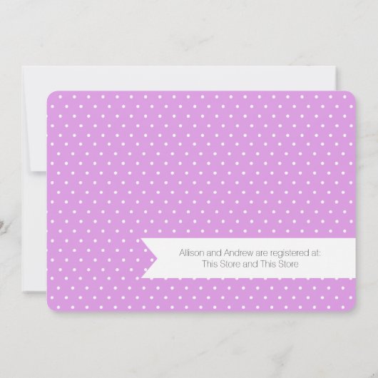 Baby Elephant and Balloons Magenta Baby shower Kaart (Achterkant)