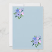 Baby Elephant avec carte de baptême de croix et de (Dos)