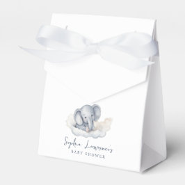 Baby Elephant Baby shower Invitation Bedankdoosjes