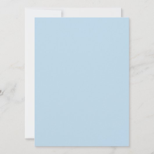 Baby Elephant Baby shower Uitnodigen Kaart (Achterkant)