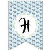 Baby Elephant Birthday Vlaggetjes (Tweede vlag)