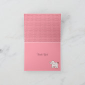 Baby Elephant Carte de remerciements (Intérieur)