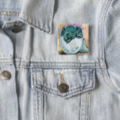 Baby Elephant in Egg Button - Ik hou van je MOM (In situ)