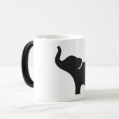 Baby Elephant Magische Mok (Voorkant links)