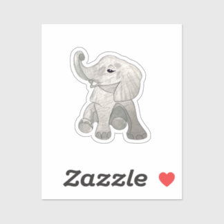 Baby Elephant Sticker