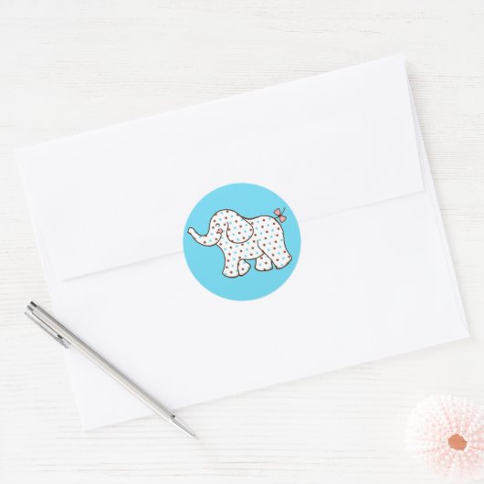 Baby Elephant Stickers (Envelop)