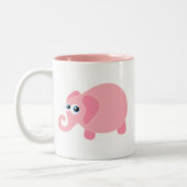 Baby Elephant Tweekleurige Koffiemok (Links)