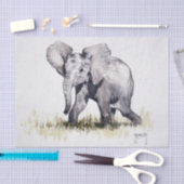 Baby Elephant-weefselpapier Tissuepapier (Craft)