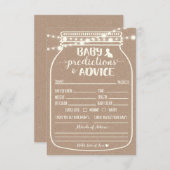 Baby- en adviesbehuizing informatiekaartje (Voorkant / Achterkant)