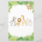 Baby en adviezen voor oerwouden (Achterkant)