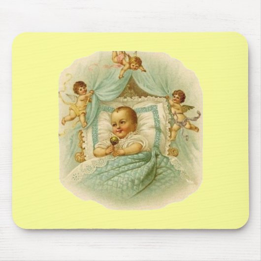 Baby en Cherubs Muismat (Voorkant)