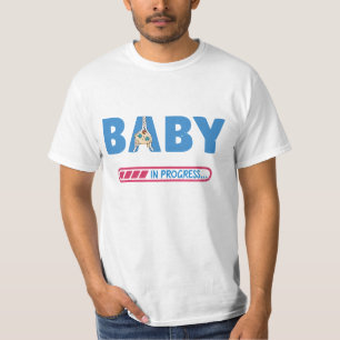 Baby en cours T-shirt carte de visite