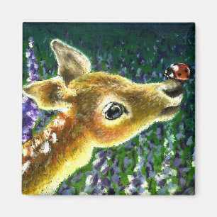Baby en ladybug magnet magneet