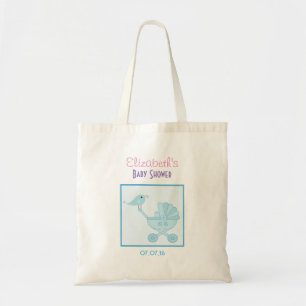 Baby en mama bluebirds Baby shower gunst Tote Bag