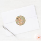 Baby en Mason Jar Sticker (Envelop)