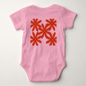 Baby en peuters Jersey Bodysuit (Achterkant)