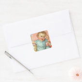 Baby en speelgoed Vierkante Sticker (Envelop)