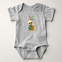 Baby en Waggles — The Boneheads Romper
